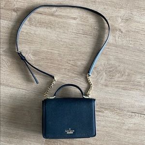 Kate Spade Leather Crossbody Black Bag Authentic